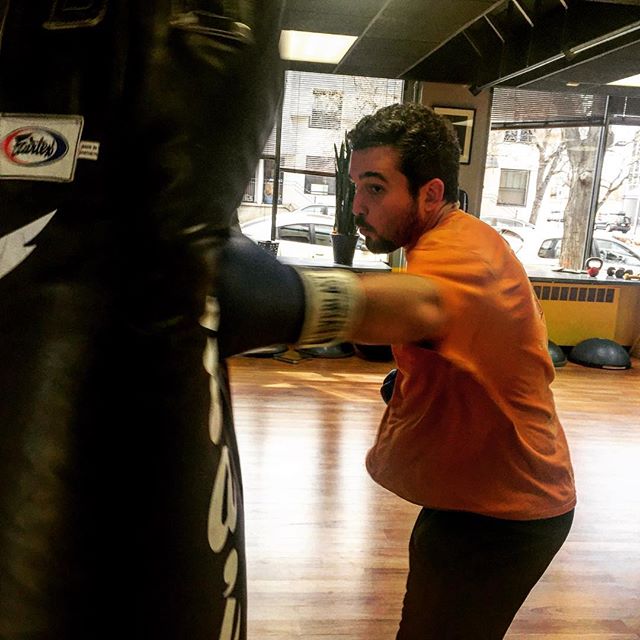 Miles putting a dent in the heavy bag today during some boxing training. #Bootcamp #personaltrainer #gym #denver #colorado #fitness #personaltraining #trainerscott #bodybuilder #bodybuilding #deadlifts #deadlift #glutes #quads #hamstrings #hamstring #cardio #squats #squat #lunges #legs #legday #weightlifting #weighttraining #men #sweat #boxer #boxing #strong