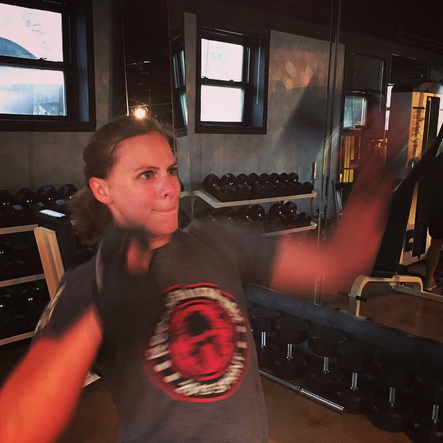 @smithtmary throwing some serious #punches at the #gym tonight. 500 #reps! #bootcamp #personaltrainer #denver #colorado #fitness #personaltraining #trainerscott #getinshape #fatloss #loseweight #ripped #toned #boxing #boxer #cardio #punching #core #fitchick #babe #femalefitness #girlpower #girl