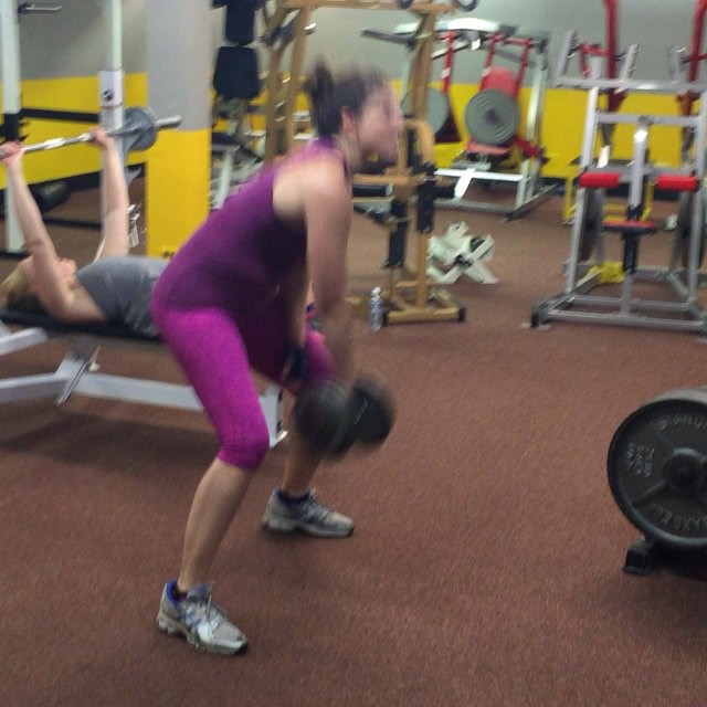 Chelsea rocking the 49 pound #dumbbell tonight at group #personaltraining. #squats #kettlebell #quads #hammies #hamstring #legs #legday #reps #gym #workout #weighttraining #weightlifting #bodybuilding #bodybuilder #weights #workout #denver #personaltrainer #cardio #buff #lean #ripped #chicks #babe #girl #fitchick