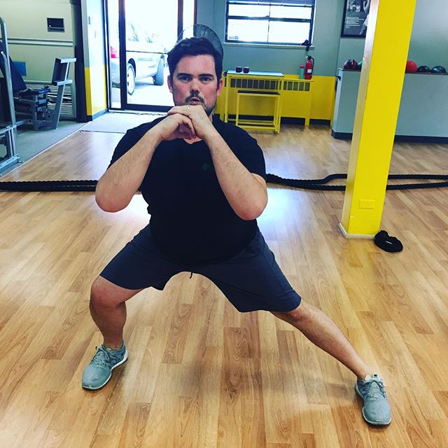 Noah getting some lateral lunges at Trainer Scott Personal Training. #yoga #core #plank #personaltrainer #personaltraining #bodybuilding #bodybuilder #lean #dumbbell #weightlifting #weighttraining #weights #denver #gym #fit #fitness #muscles #buff #fitnessmotivation #pushups #gay #dudes #hot #pushups #situps #arms #biceps #triceps #shoulders #chest