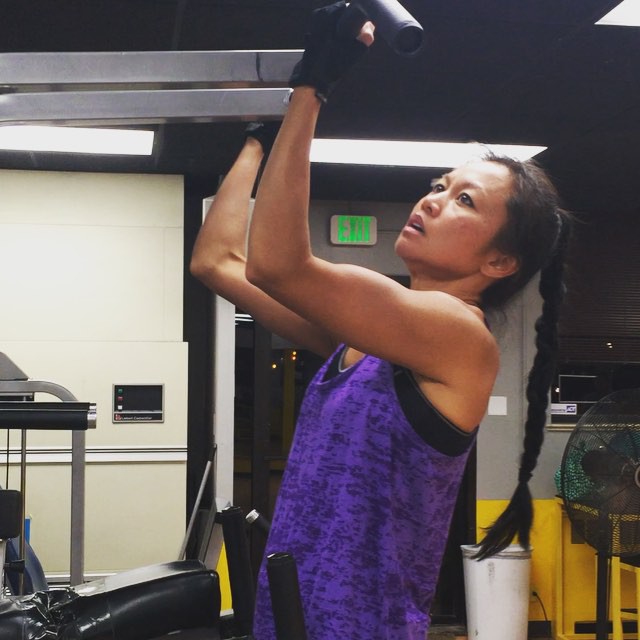 @annjeurgen getting some serious pull-ups at Scott's Denver Boot Camp tonight. #bootcamp #personaltrainer #gym #denver #colorado #fitness #personaltraining #getinshape #fatloss #loseweight #ripped #toned #pullups #babe #asian #woman #women #girls #girl #girlpower #sweat #workout #womenfitness #toughchick #tough #strong #strength #energy #health #healthy