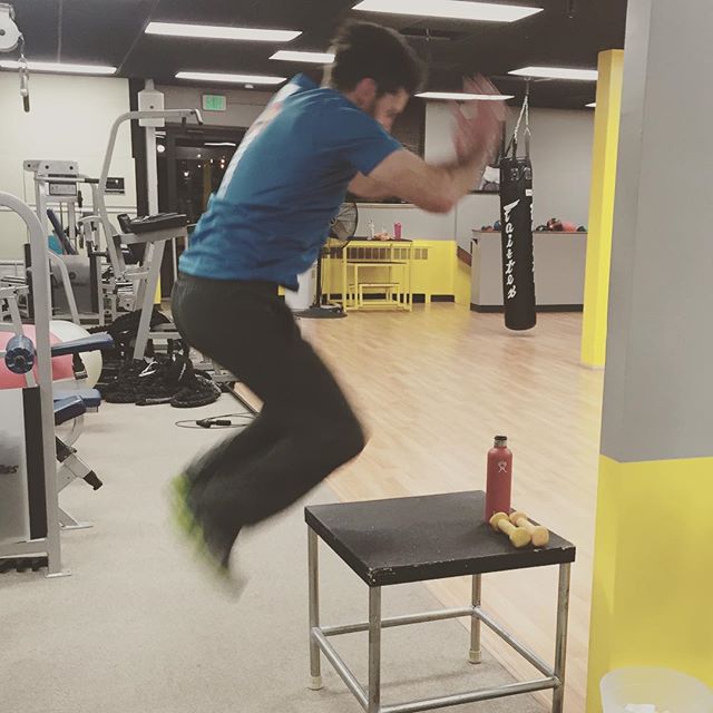 Patrax caught midair during some box jumps. #Bootcamp #personaltrainer #gym #denver #colorado #fitness #personaltraining #trainerscott #bodybuilder #bodybuilding #deadlifts #deadlift #glutes #quads #hamstrings #hamstring #hammies #squats #squat #lunges #legs #legday #weightlifting #weighttraining #men #hunk #burpees #buff #strong #cardio