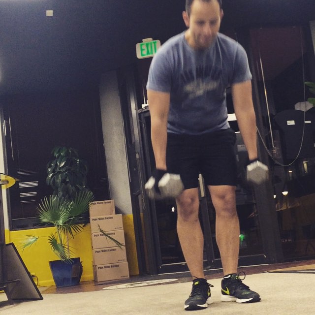 @rod10g getting a burpee with a push-up up then a side raise #bootcamp #personaltrainer #gym #denver #colorado #fitness #personaltraining #trainerscott #bodybuilder #bodybuilding #deadlifts #deadlift #glutes #quads #hamstrings #hamstring #hammies #squats #squat #lunges #legs #legday #weightlifting #weighttraining #men #buff #strong #pushup #burpees