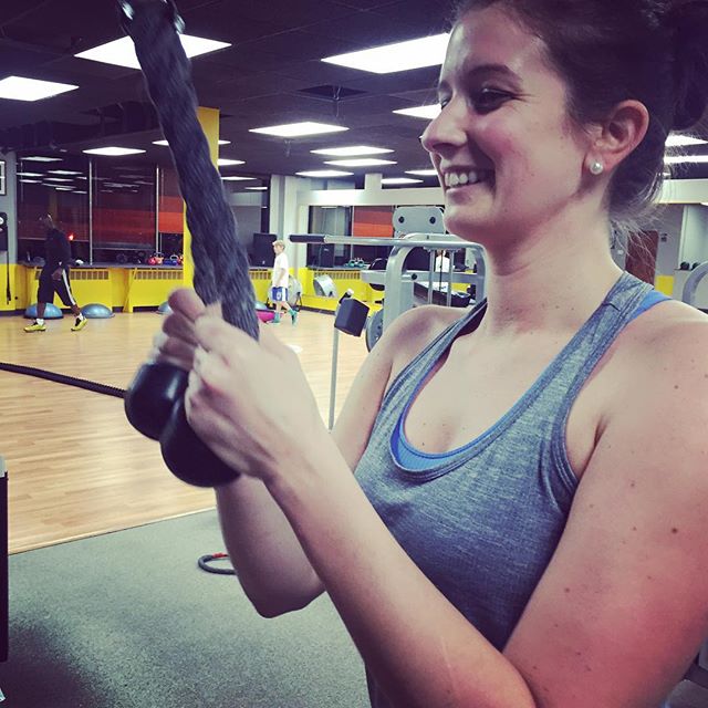 @devin_alexis44 getting some tricep extensions at group personal training tonight.  #Bootcamp #personaltrainer #gym #denver #colorado #fitness #personaltraining #trainerscott #bodybuilder #bodybuilding #deadlifts #deadlift #glutes #quads #hamstrings #hamstring #hammies #squats #squat #lunges #legs #legday #weightlifting #weighttraining #women #hunk #triceps #strong #arms