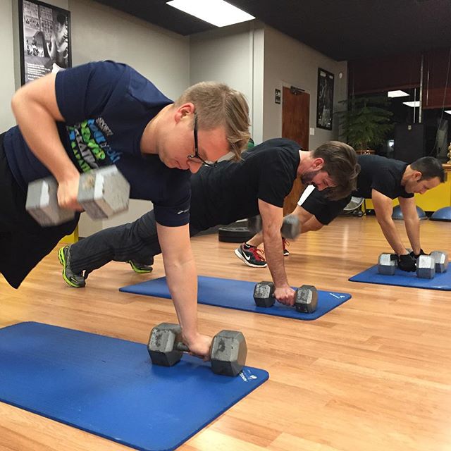 Just a few fellas enjoying some rows at group personal training last night. #Bootcamp #personaltrainer #gym #denver #colorado #fitness #personaltraining #trainerscott #bodybuilder #bodybuilding #deadlifts #deadlift #glutes #quads #hamstrings #hamstring #hammies #squats #squat #lunges #legs #legday #weightlifting #buff #strong #back #lats #rows #rowing