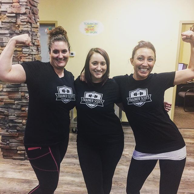 The May T-shirt winners at one of my corporate fitness gyms in Denver.  #Bootcamp #personaltrainer #gym #denver #colorado #fitness #personaltraining #wellnessplan #bodybuilder #bodybuilding #deadlifts #life #running #quads #run #women #fit #squats #squat #lunges #legs #weightlifting #weighttraining #men #sweat #women #cardio #strong #corporatefitness