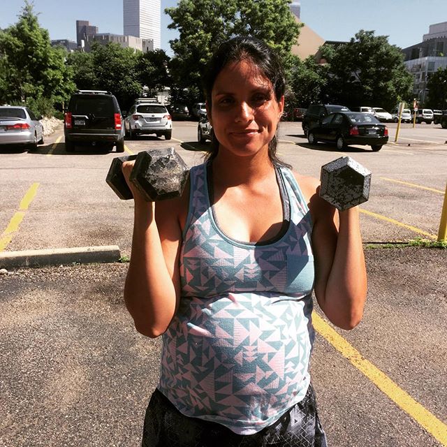 Marlene is pregnant and still kicking butt at boot camp.  #Bootcamp #personaltrainer #gym #denver #colorado #fitness #personaltraining #fun #bodybuilder #bodybuilding #pregnant #life #running #quads #run #women #fit #squats #squat #mom #legs #legday #weightlifting #weighttraining #men #sweat #women #cardio #strong