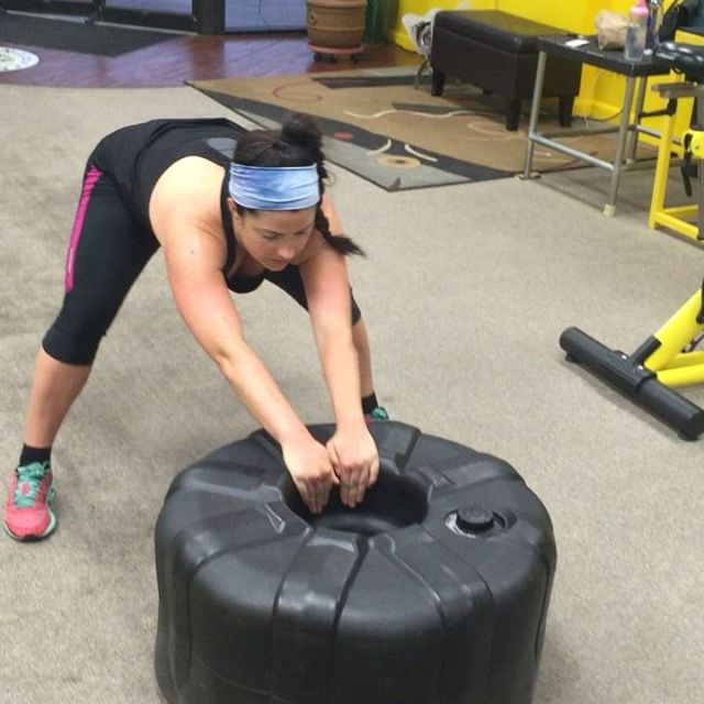 @kelkel2 dragging the 228 pound tire across the gym.  #Bootcamp #personaltrainer #gym #denver #colorado #fitness #personaltraining #fun #bodybuilder #bodybuilding #deadlifts #life #running #quads #run #women #fit #squats #squat #lunges #legs #legday #weightlifting #weighttraining #men #sweat #women #cardio #strong