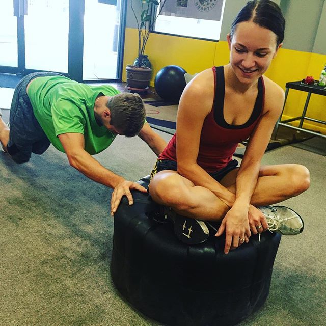 Nothing like a couple's personal training session on a Saturday morning.  #Bootcamp #personaltrainer #gym #denver #colorado #fitness #personaltraining #fun #bodybuilder #bodybuilding #deadlifts #life #running #quads #run #women #fit #squats #squat #lunges #legs #legday #weightlifting #weighttraining #men #sweat #women #cardio #strong