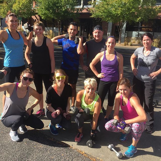 Saturday mornings are for fitness Boot Camp classes. #personaltrainer #gym #denver #colorado #fitness #personaltraining #fun #bodybuilder #bodybuilding #deadlifts #life #running #quads #girl #woman #fit #squats #squat #lunges #legs #legday #weightlifting #weighttraining #men #sweat #women #cardio #strong #girls