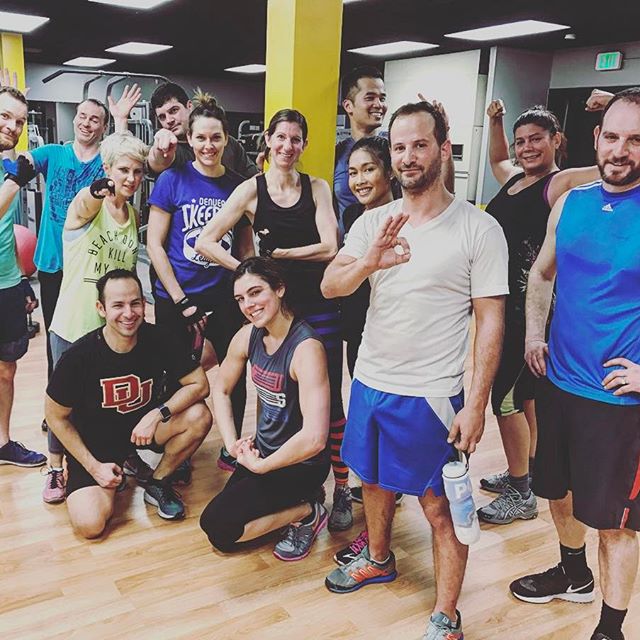 Fitness boot camp class tonight. #personaltrainer #gym #denver #colorado #fitness #personaltraining #fun #bodybuilder #bodybuilding #deadlifts #life #running #quads #girl #woman #fit #squats #squat #lunges #legs #legday #weightlifting #weighttraining #men #sweat #women #cardio #strong #girls