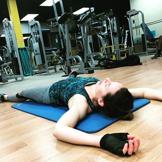I think Kristin was tired tonight #personaltrainer #gym #denver #colorado #fitness #personaltraining #fun #bodybuilder #bodybuilding #deadlifts #life #running #quads #girl #woman #fit #squats #squat #lunges #legs #legday #weightlifting #weighttraining #men #sweat #women #cardio #strong #girls