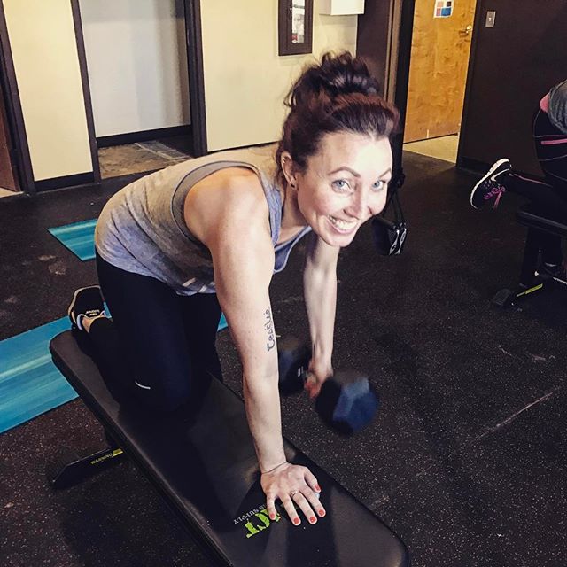 Katie rowing today #personaltrainer #gym #denver #colorado #fitness #personaltraining #fun #bodybuilder #bodybuilding #deadlifts #life #running #quads #girl #woman #fit #squats #squat #lunges #legs #legday #weightlifting #weighttraining #men #sweat #women #cardio #strong #girls