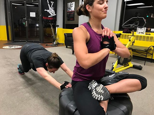 Cheryl zenning out on the plate. #personaltrainer #gym #denver #colorado #fitness #personaltraining #fun #bodybuilder #bodybuilding #deadlifts #life #running #quads #girl #woman #fit #squats #squat #lunges #legs #legday #weightlifting #weighttraining #men #sweat #women #cardio #strong #girls