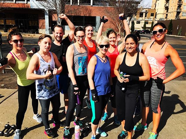 The boot camp crew outside this morning #personaltrainer #gym #denver #colorado #fitness #personaltraining #fun #bodybuilder #bodybuilding #deadlifts #life #running #quads #girl #woman #fit #squats #squat #lunges #legs #legday #weightlifting #weighttraining #men #sweat #women #cardio #strong #girls