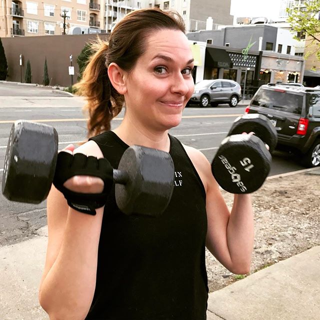 Kristin giving the "I'm super pumped for boot camp" look #personaltrainer #gym #denver #colorado #fitness #personaltraining #fun #bodybuilder #bodybuilding #deadlifts #life #running #quads #girl #woman #fit #squats #squat #lunges #legs #legday #weightlifting #weighttraining #men #sweat #women #cardio #strong #girls