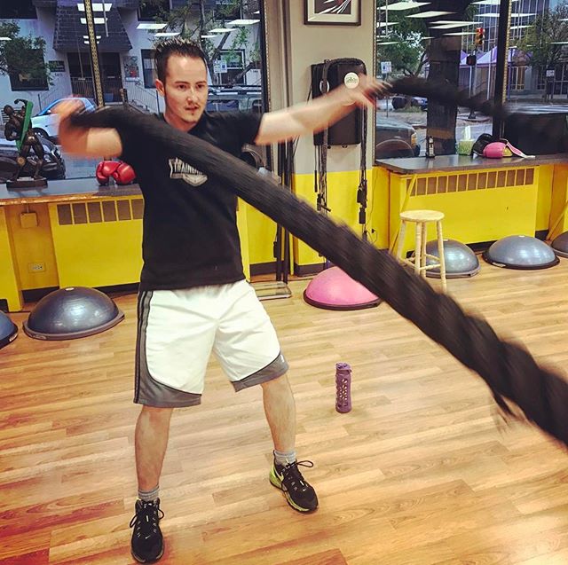 Alex working on the ropes tonight at the gym #bootcamp #personaltrainer #gym #denver #colorado #fitness #personaltraining #trainerscott #getinshape #fatloss #loseweight #ripped #toned #chestpress #benchpress #chest #bench #chestday #pecs #arms #arm #armday #pushups #fitbabe #triceps #biceps #babe #strong #fitnessmodel