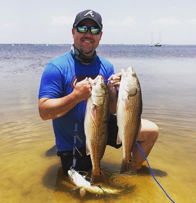 Caught some redfish today in Florida #redfish #fish #fishing #Florida #beach #pensacola #pensacolabeach #gulfbreeze #gb #gulf #gulfcoast #gulfofmexico #saltwaterfishing #gulffishing #reddrum