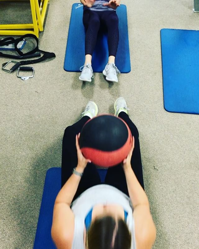 @sarahbeth376 and @694likes sharing a moment during some ab work #bootcamp #personaltrainer #gym #denver #colorado #fitness #personaltraining #trainerscott #getinshape #fatloss #loseweight #ripped #toned #chestpress #benchpress #chest #bench #chestday #pecs #arms #arm #armday #pushups #fitbabe #triceps #biceps #babe #strong #fitnessmodel