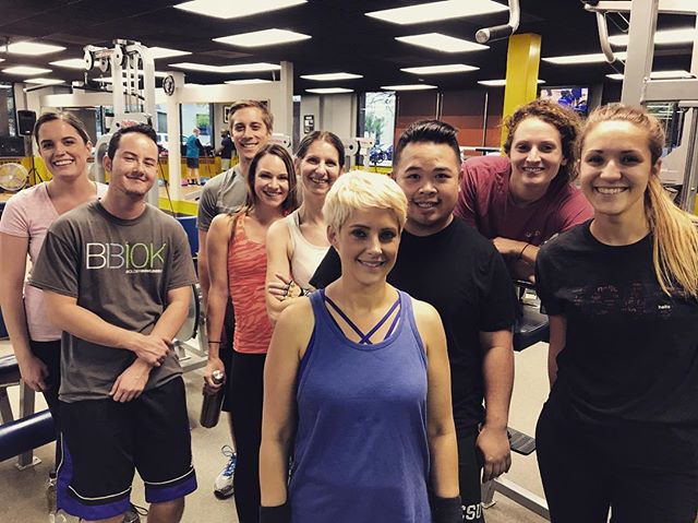 I call them...the group training powerhouse crew #personaltrainer #gym #denver #colorado #fitness #personaltraining #fun #bodybuilder #bodybuilding #deadlifts #life #running #quads #girl #woman #fit #squats #squat #lunges #legs #legday #weightlifting #weighttraining #men #sweat #women #cardio #strong #girls