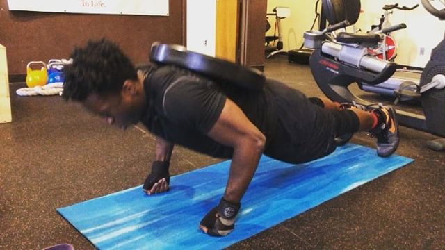 @kung_f0rd getting done pushups #bootcamp #personaltrainer #gym #denver #colorado #fitness #personaltraining #trainerscott #getinshape #fatloss #loseweight #ripped #toned #chestpress #benchpress #chest #bench #chestday #pecs #arms #arm #armday #pushups #fitbabe #triceps #biceps #babe #strong #fitnessmodel