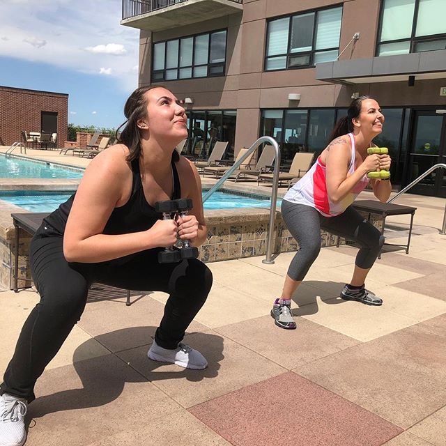 Just a little mother – daughter work out in Denver #personaltrainer #gym #denver #colorado #fitness #personaltraining #fun #bodybuilder #bodybuilding #deadlifts #life #running #quads #girl #woman #fit #squats #squat #lunges #legs #legday #weightlifting #weighttraining #men #sweat #women #cardio #strong #girls