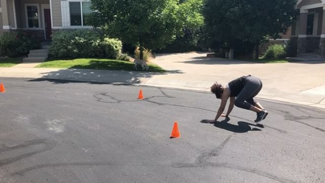 Just a little Sunday neighborhood home workout by Trainer Scott. #personaltrainer #gym #denver #colorado #fitness #personaltraining #fun #bodybuilder #bodybuilding #deadlifts #life #running #quads #girl #woman #fit #squats #squat #lunges #legs #legday #weightlifting #weighttraining #men #sweat #women #cardio #strong #girls