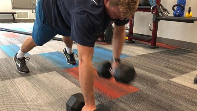 @ltanner23 getting some rows #bootcamp #personaltrainer #gym #denver #colorado #fitness #personaltraining #trainerscott #getinshape #fatloss #loseweight #ripped #toned #chestpress #benchpress #chest #bench #chestday #pecs #arms #arm #armday #pushups #fitbabe #triceps #biceps #babe #strong #fitnessmodel