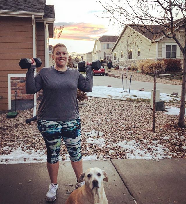 Orange and blue skies for Erica and Savannah during Erica’s Personal Training session #bootcamp #personaltrainer #gym #denver #colorado #fitness #personaltraining #trainerscott #getinshape #fatloss #loseweight #ripped #toned #chestpress #benchpress #chest #bench #chestday #pecs #arms #arm #armday #pushups #fitbabe #triceps #biceps #babe #strong #fitnessmodel